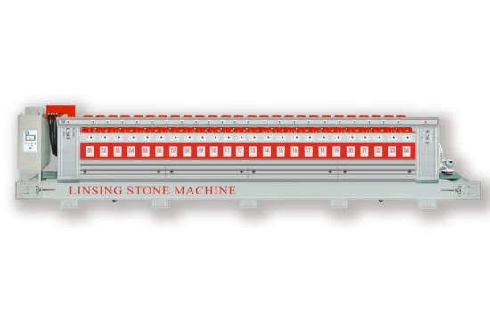 Vollautomatische Steinschleif- und Poliermaschine für die Bearbeitung von Granit-Marmorplatten der Poshlier Line