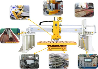 Automatische Steinschneidemaschine Marmorschneidemaschine Plattenschneidemaschine (HQ400-600-700)