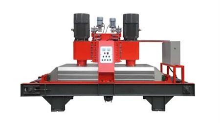 Hochwertige Zwei-Kopf-Kalibriermaschine Steinplatten-Kalibriermaschine für Steindicke