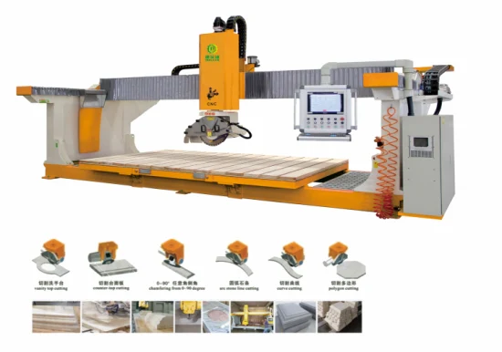 Dialead Italien Costantino Programmsoftware 5-Achsen-CNC-Brückenschneidemaschine für Marmor, Quarz, Küchenarbeitsplatten für Amerika