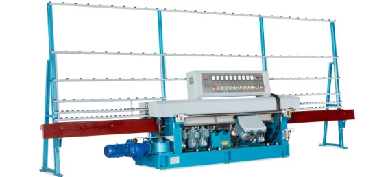Automatische Spiegelglasbearbeitung mit 11 Spindeln, geradliniges Polieren, Schleifen, Kantenanfasen (BXM371P)