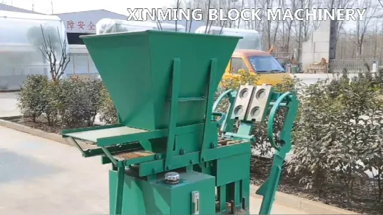Halbautomatische Blockmaschine